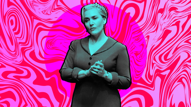 A photo illustration of Kate Winslet in The Regime.