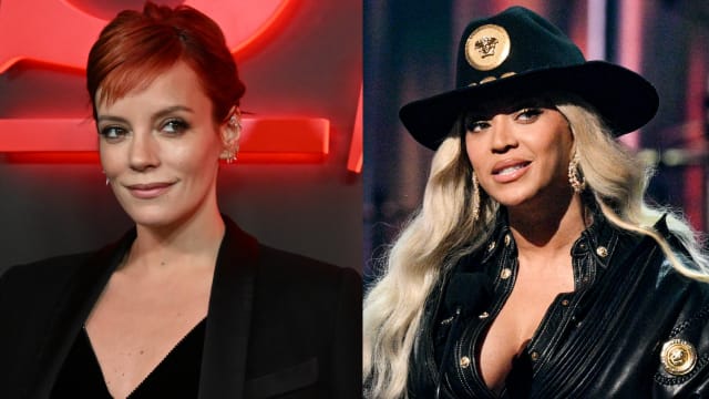 Lily Allen and Beyonce