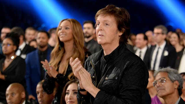 Paul McCartney and Beyoncé
