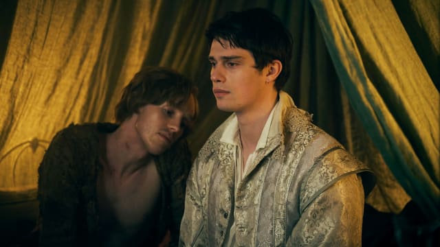 A photo including Nicholas Galitzine in the series Mary & George on Starz