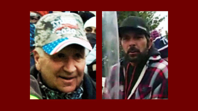 Tighe Scott, 75, and Jarret Scott, 48, were arrested by federal officers