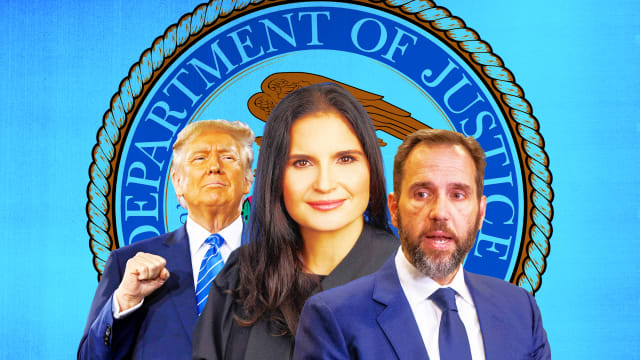 Photo illustration of Donald Trump, Aileen Cannon, and Jack Smith