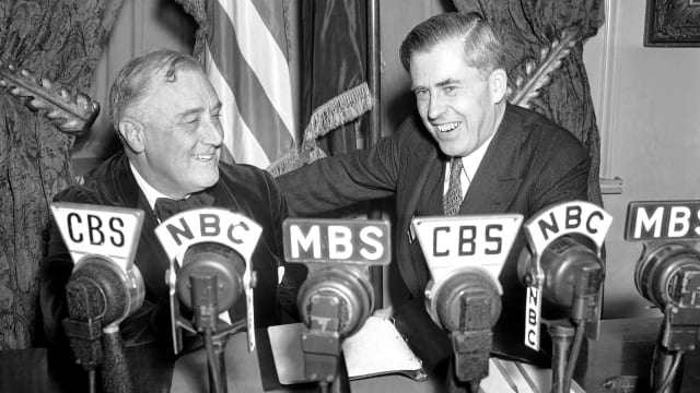 Henry Wallace and Franklin Delano Roosevelt