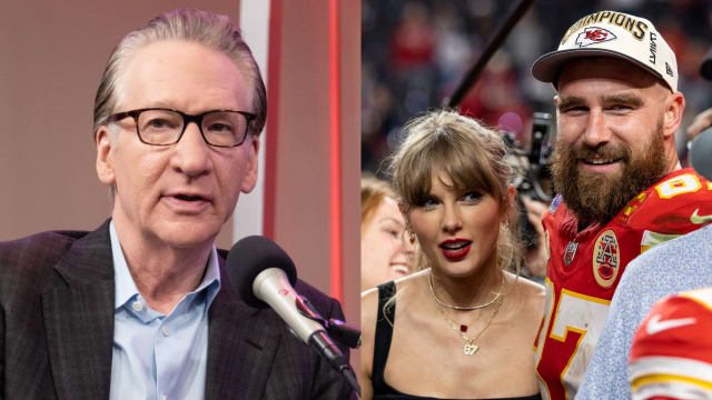 Bill Maher with Taylor Swift and Travis Kelce