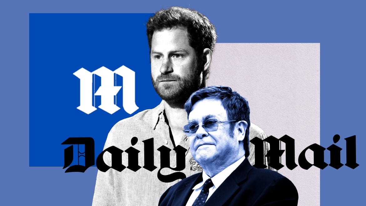 Prince Harry and Elton John Sue The Daily Mail, Alleging Phone Tapping and Burglaries