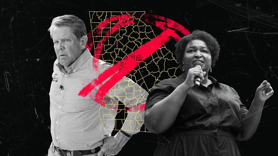 Brian Kemp Slams Stacey Abrams for Something She Didn’t Do—but He Did