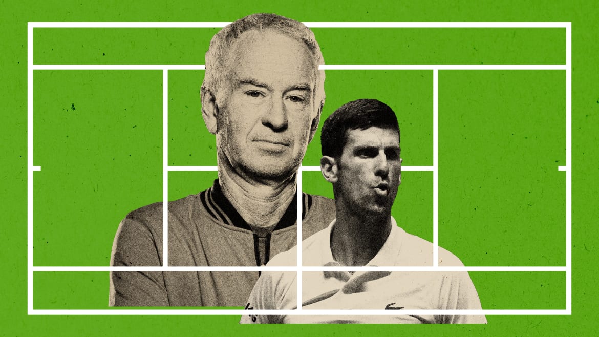 John McEnroe Thinks It’s ‘Bullshit’ That Novak Djokovic Can’t Play in the U.S. Open