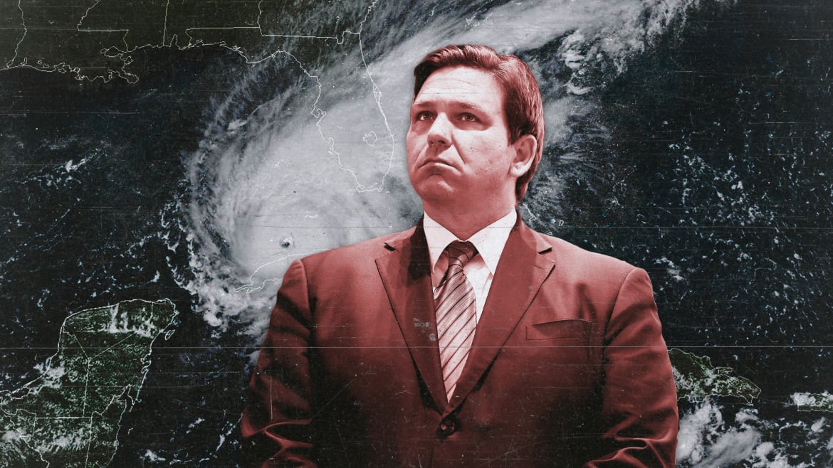 DeSantis Cares About Deaths From Hurricane Ian. Just Not From COVID.