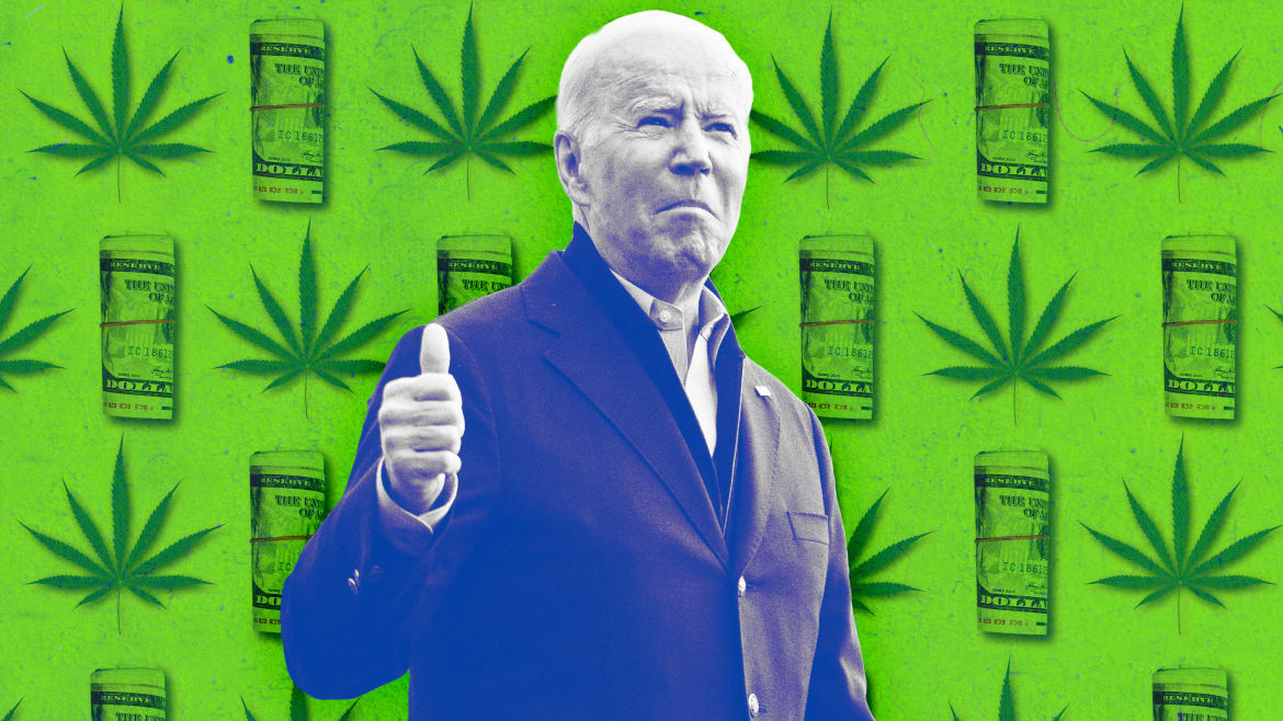 Why Biden’s Marijuana Move Is a Midterm ‘No Brainer’