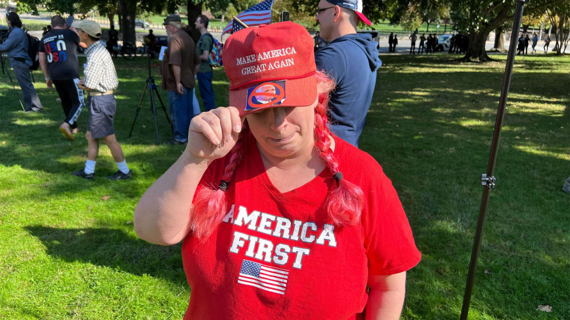 Pro-Trump Rally-Goers Blame Mysterious Bogeymen for Latest Event Flop