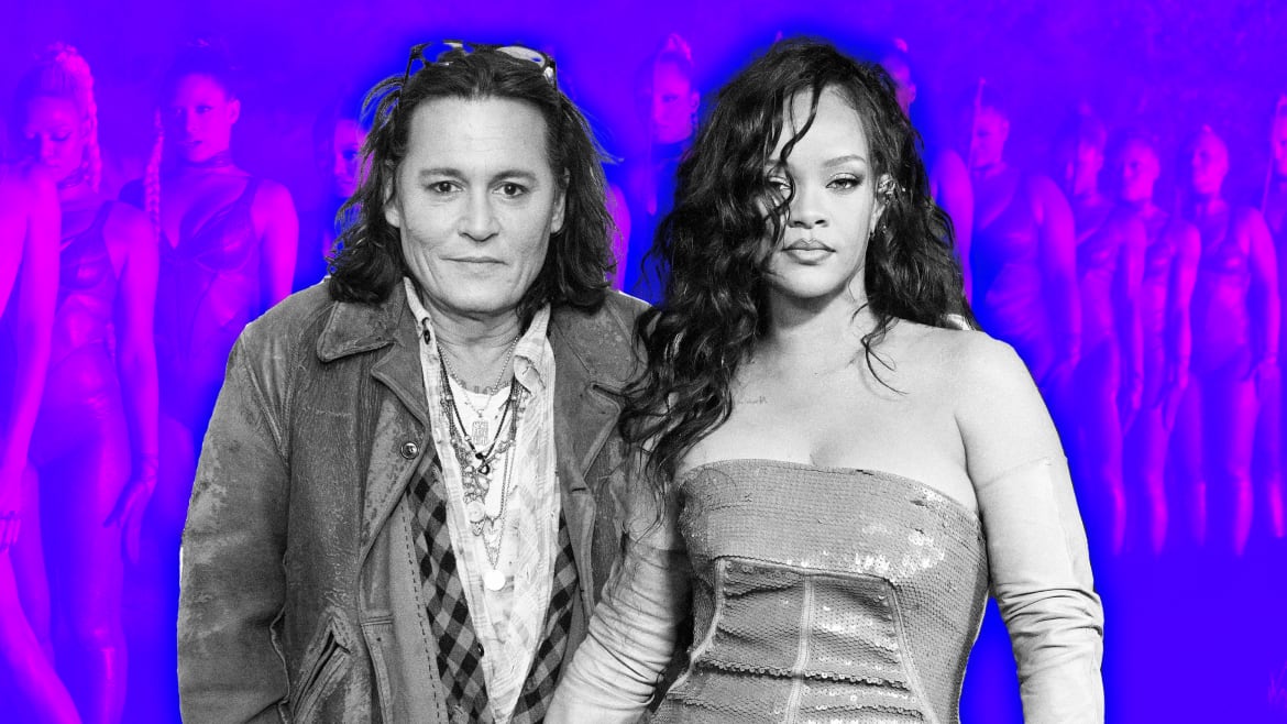 Rihanna Just Tainted Her Brand Forever With That Johnny Depp Runway Appearance