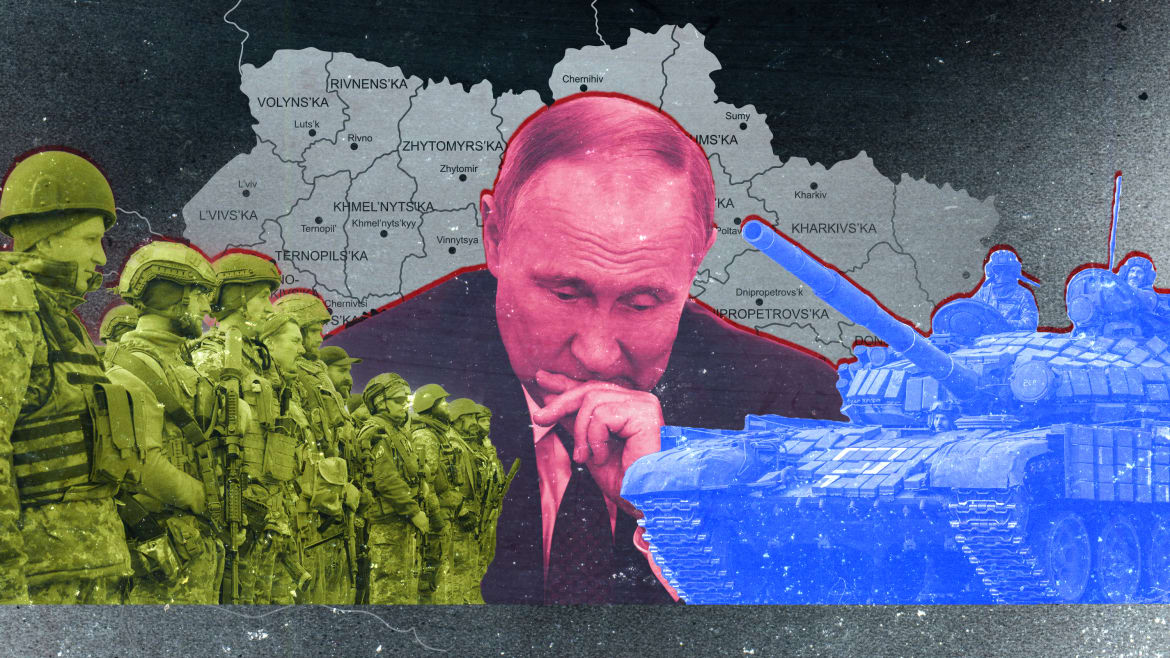 Russia Risks Knockout Blow in War as Putin Hits Rock Bottom