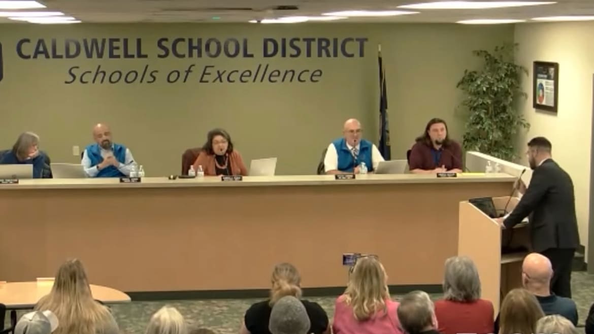 Idaho Lawmaker Goes Beserk at School Board Meeting Over Trans Issues