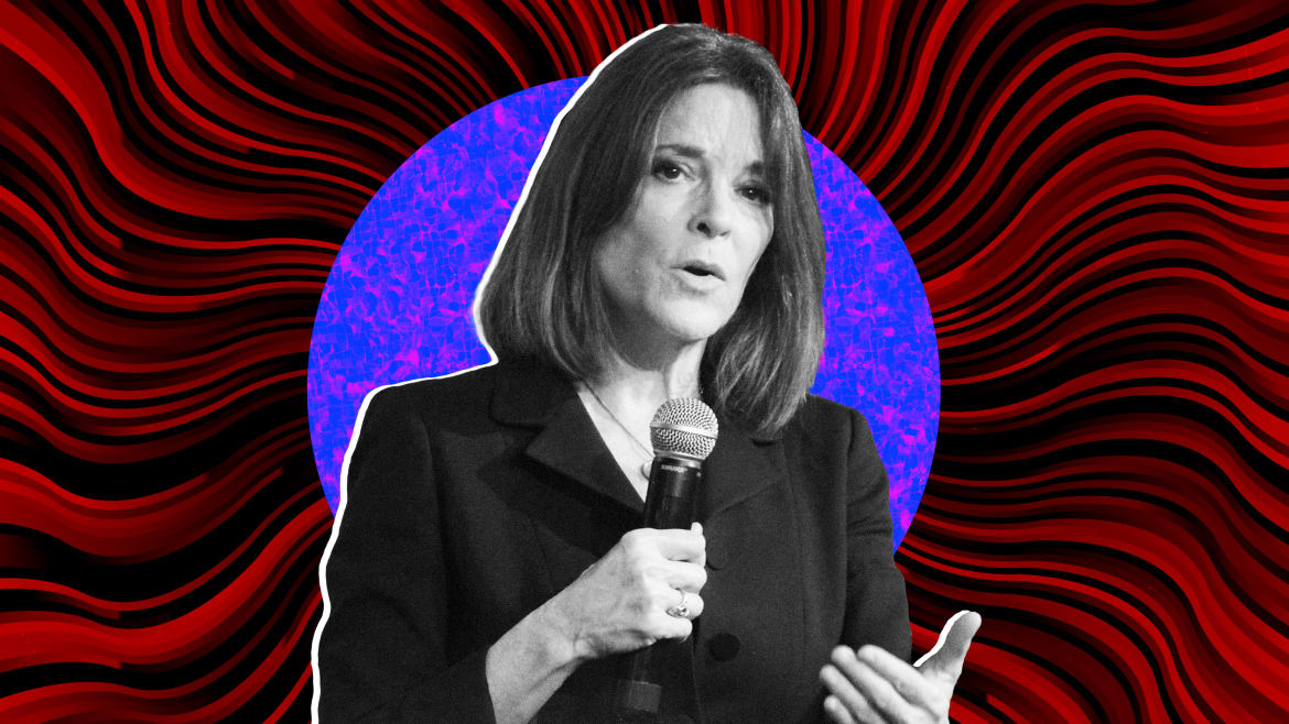 GOP Is Hyping Marianne Williamson to Mess With Biden