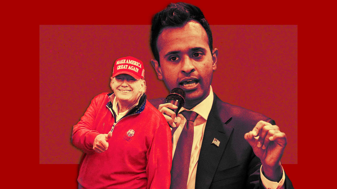 Vivek Ramaswamy Is the Spoiler Candidate Trump Loves