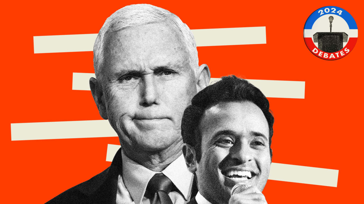 Mike Pence to Vivek Ramaswamy: ‘We Don’t Need to Bring in a Rookie’