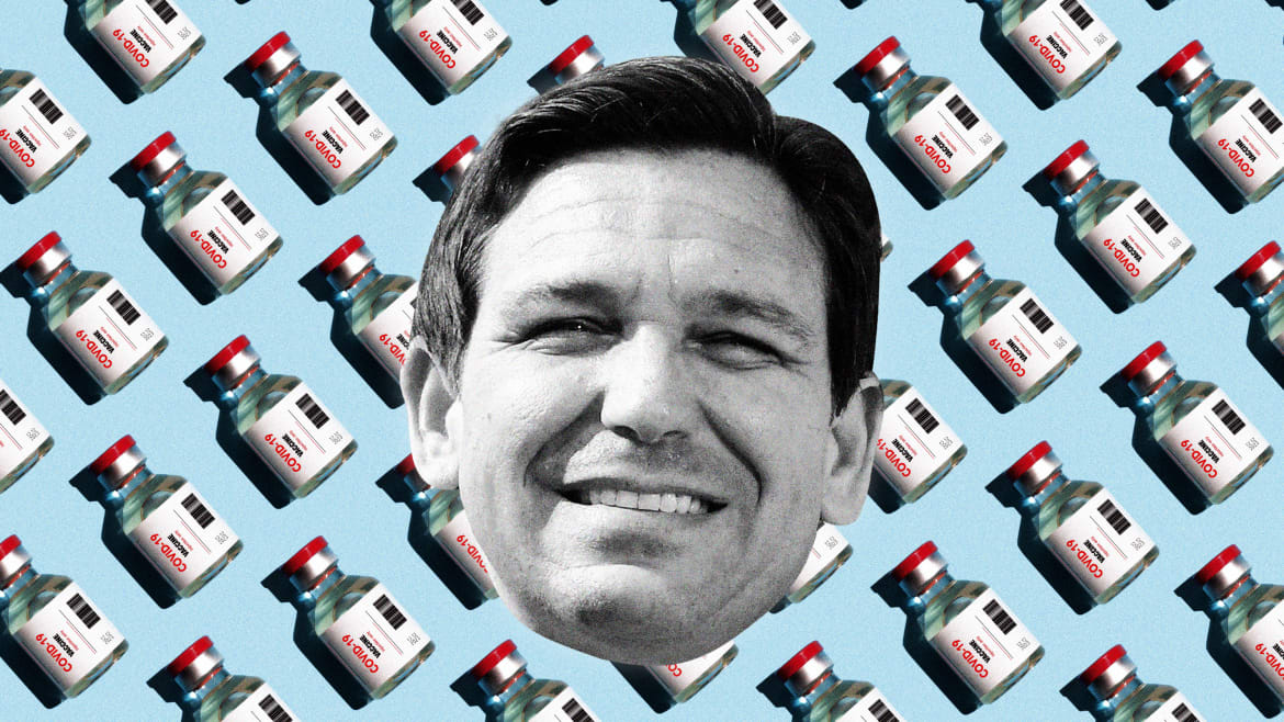 Ron DeSantis’ War on New COVID Vaccines Is Nothing But Craven Politics