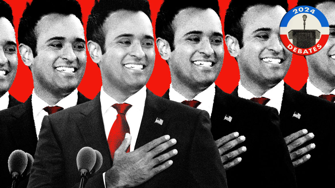 Vivek Ramaswamy Tried to Go Nice, But GOP Debate Rivals Wouldn’t Let Him
