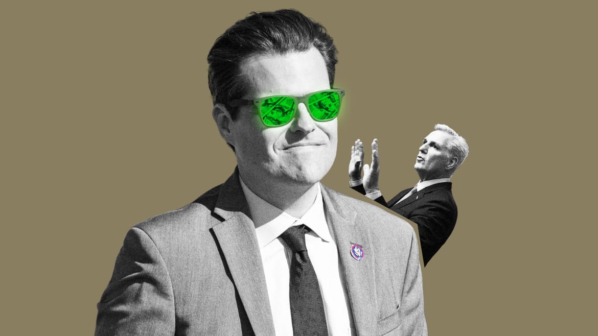 Matt Gaetz Says He’s Fueled By Small Dollars. A Leaked Video Shows Him Courting GOP Megadonors.