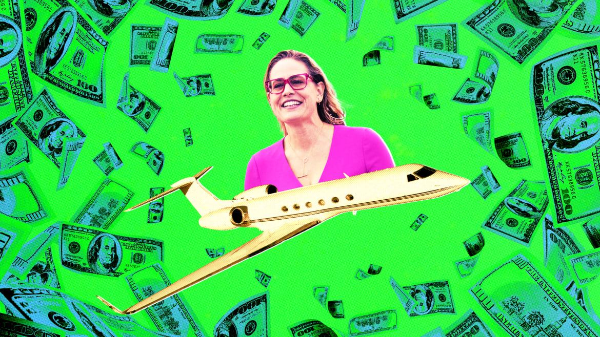 Kyrsten Sinema Loves to Fly Private—on the Taxpayer’s Dime
