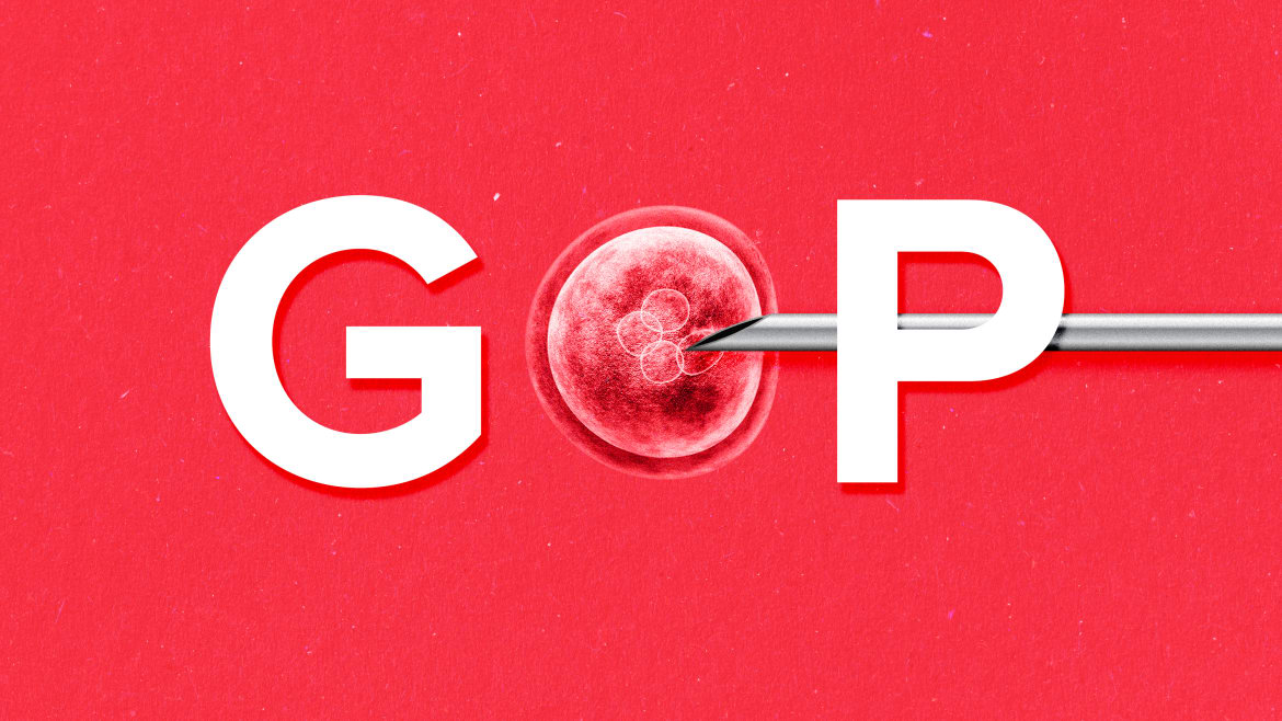 Republicans Struggle to Explain Away Their Hypocrisy on IVF