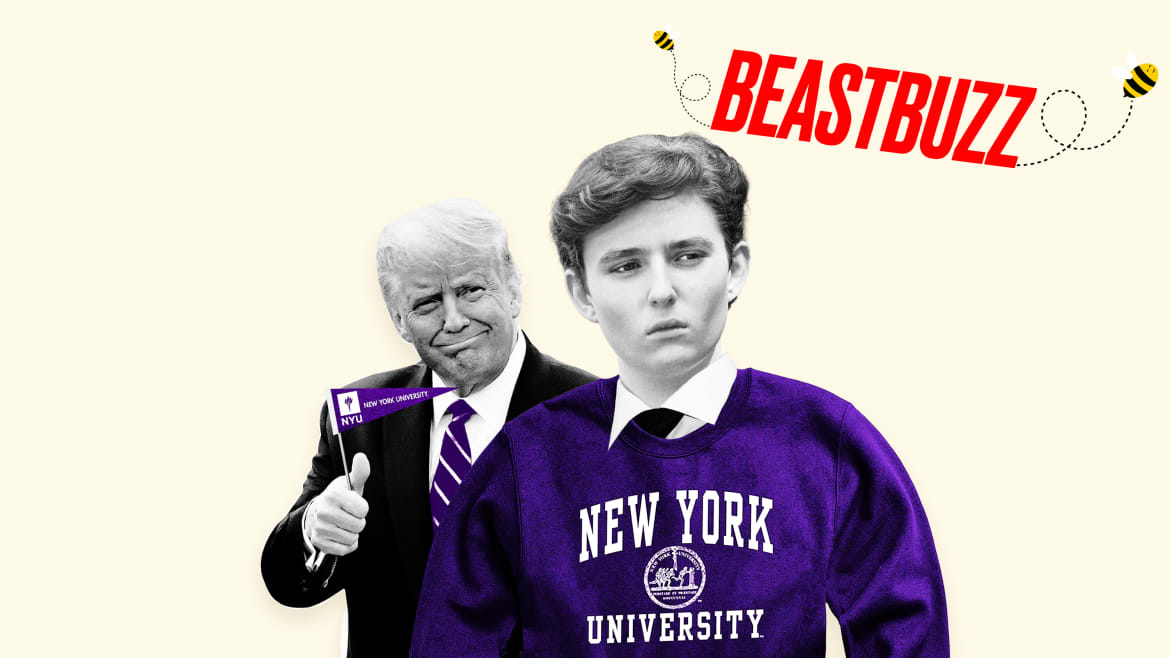 We Hear... Barron Trump Will Attend NYU