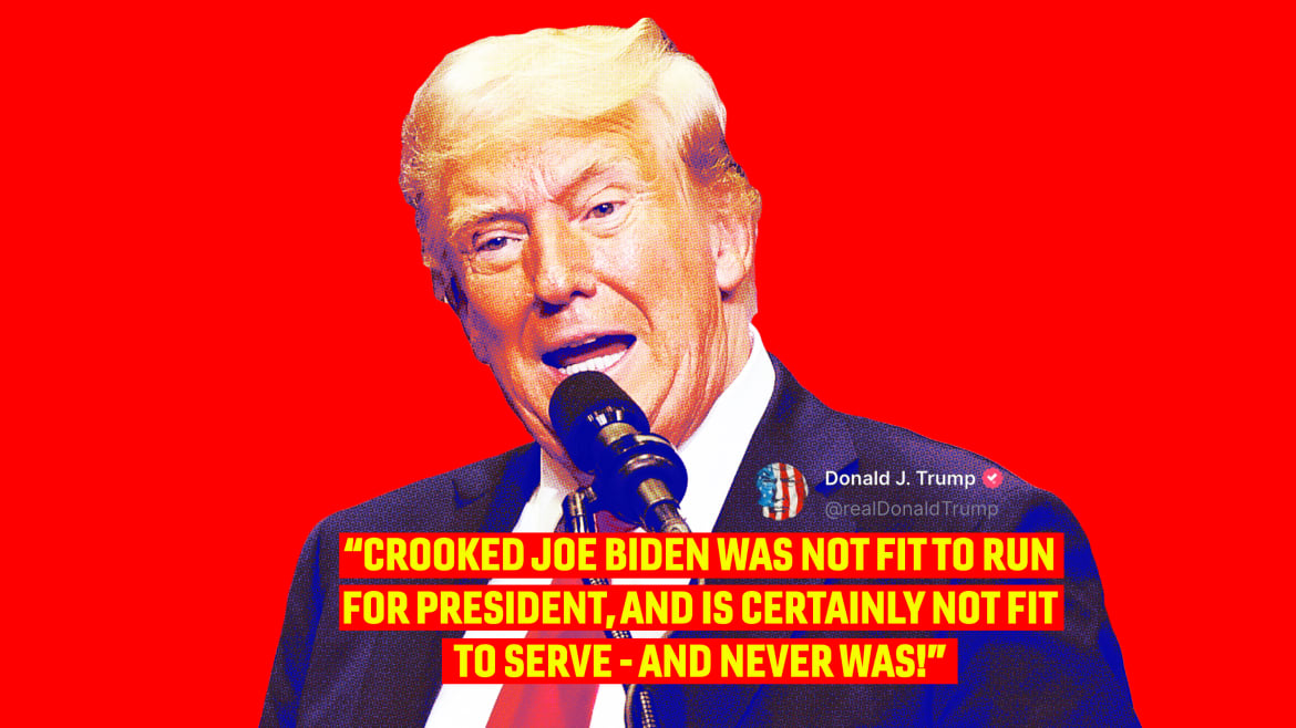 Raging Trump Reacts to Biden Bow-Out: ‘Crooked Biden Was Not Fit to Run’