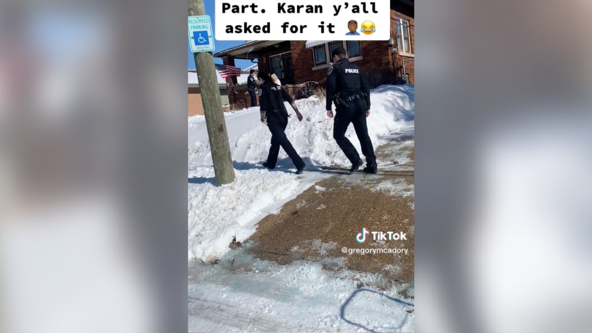 Black TikToker Says Woman Called the Cops on Him for Shoveling Snow