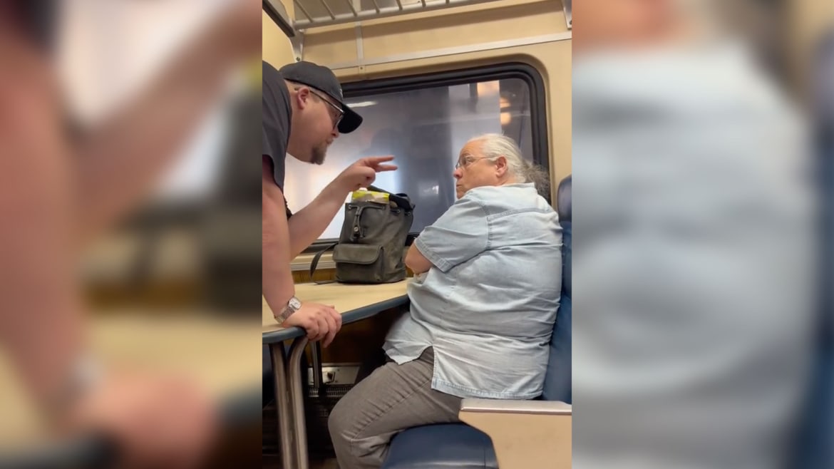 WATCH: Train Conductor Tears Passenger a New One for Spewing Racist Crap
