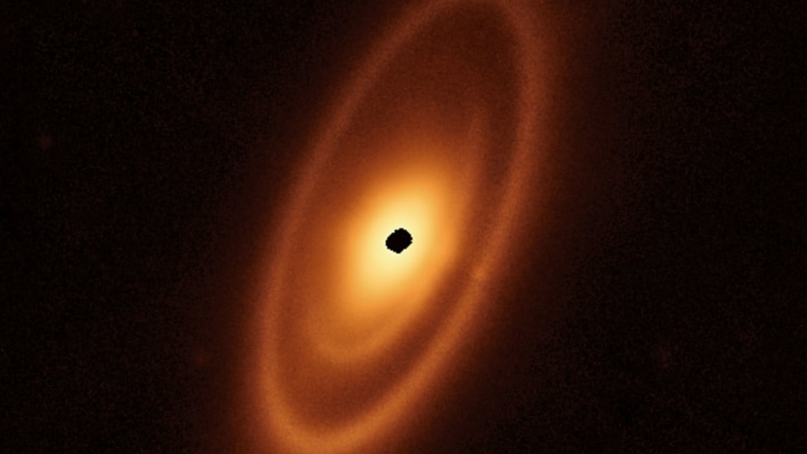 NASA’s Webb Telescope Snaps Insane Photo of Dust Rings Around Nearby Star