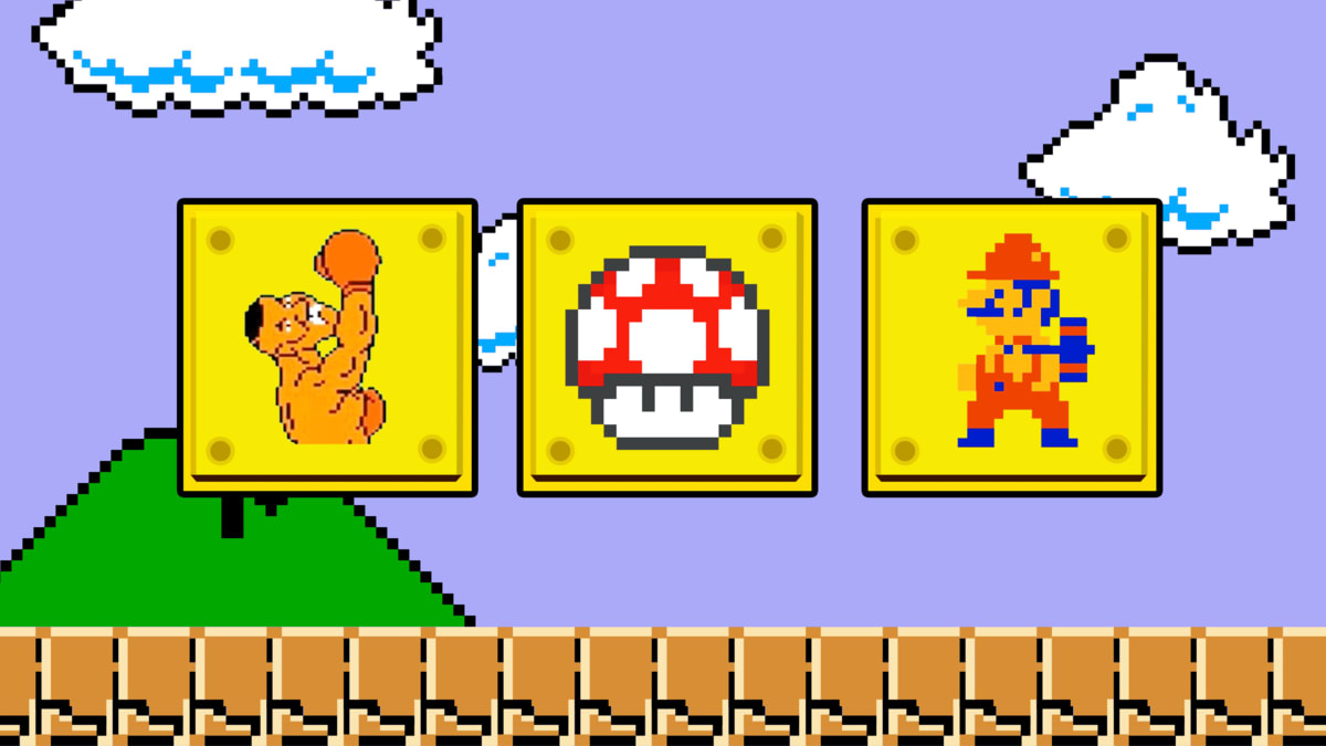 Super Mario Block Jump Wall Decoration Home Decor Retro Game Room