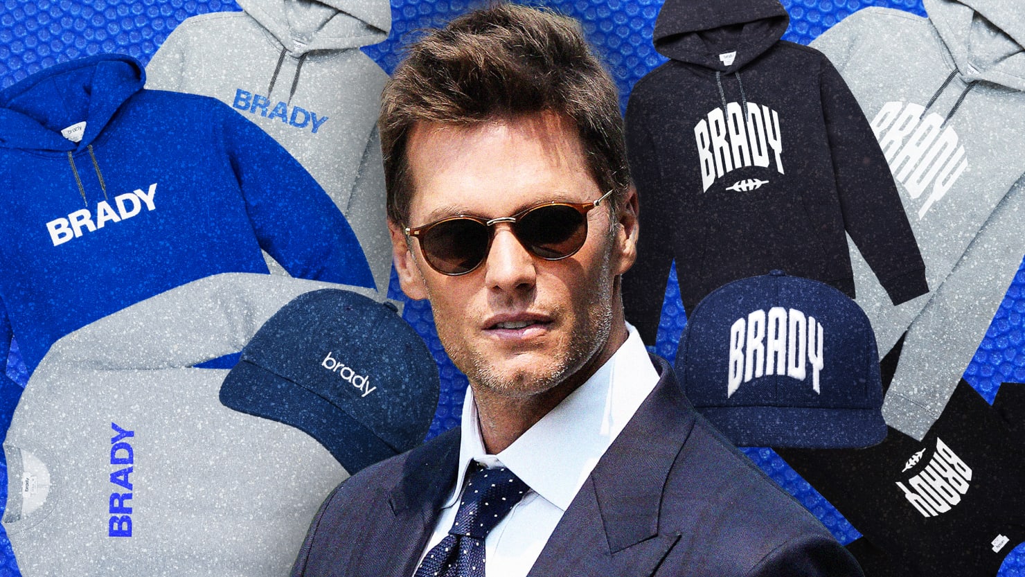 Tom Brady's New Fashion Label Is a Shameless Burst of Logomania