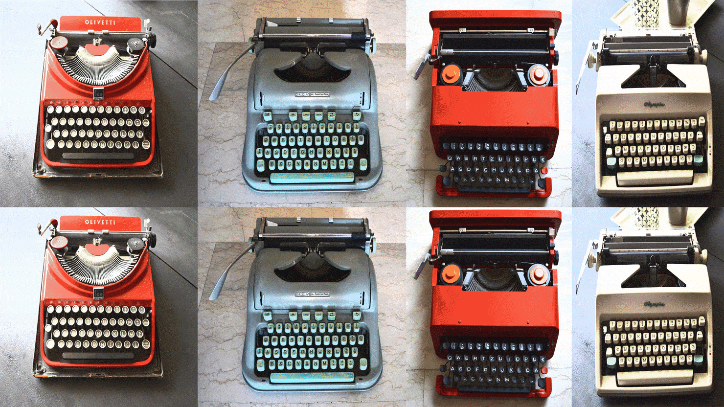 Confessions of a Typewriter Collector