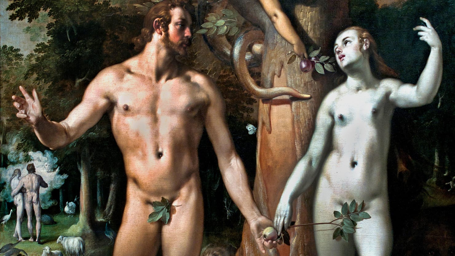 Адам в Эдемском саду