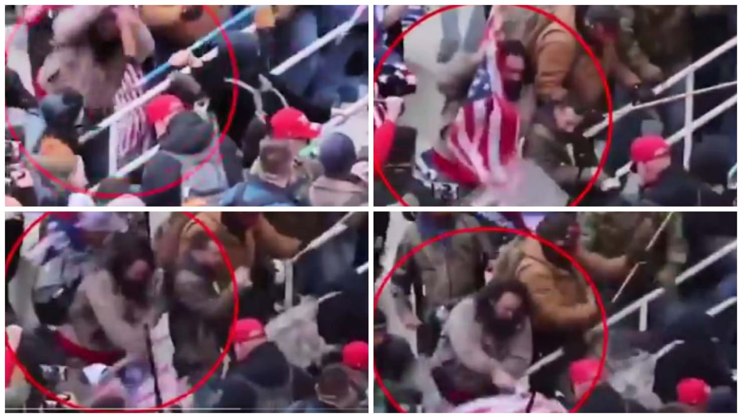 Capitol Rioter Peter Stager is accused of hitting DC cop with American flagpole