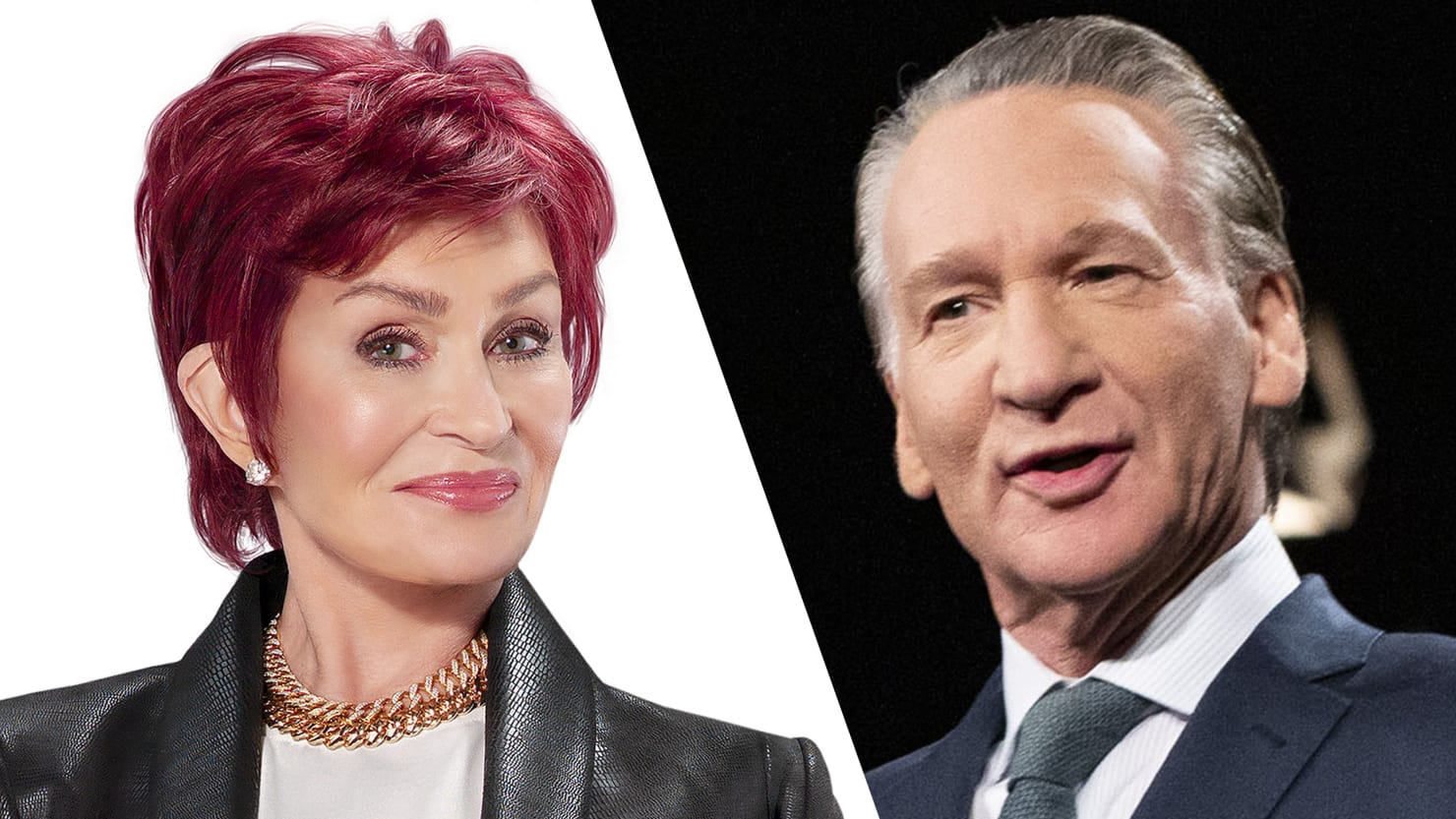Sharon Osbourne and Bill Maher Whine about canceling culture in “real time”