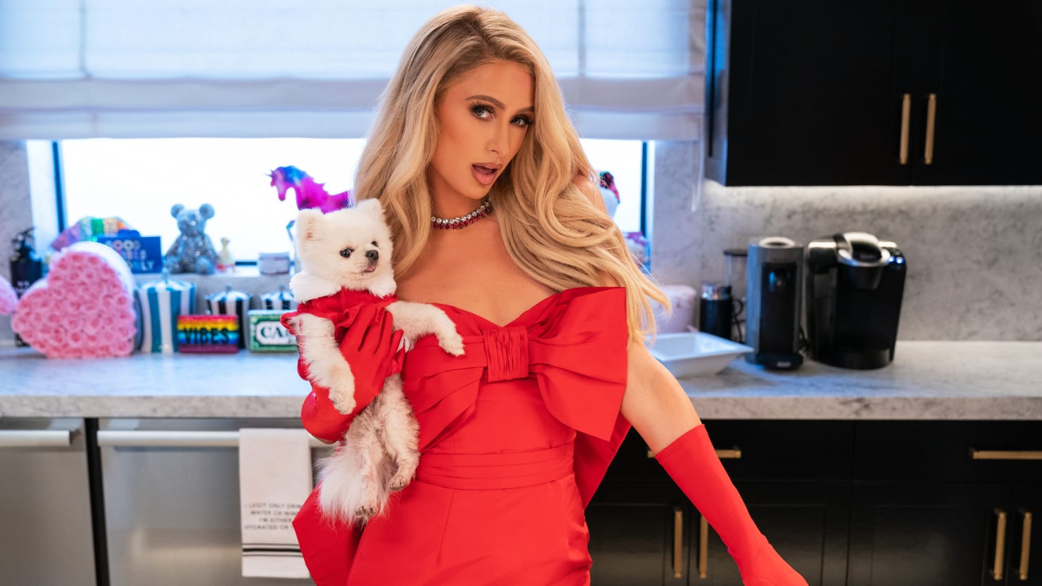 Paris Hilton Implores You to Add Pink to Your Kitchen