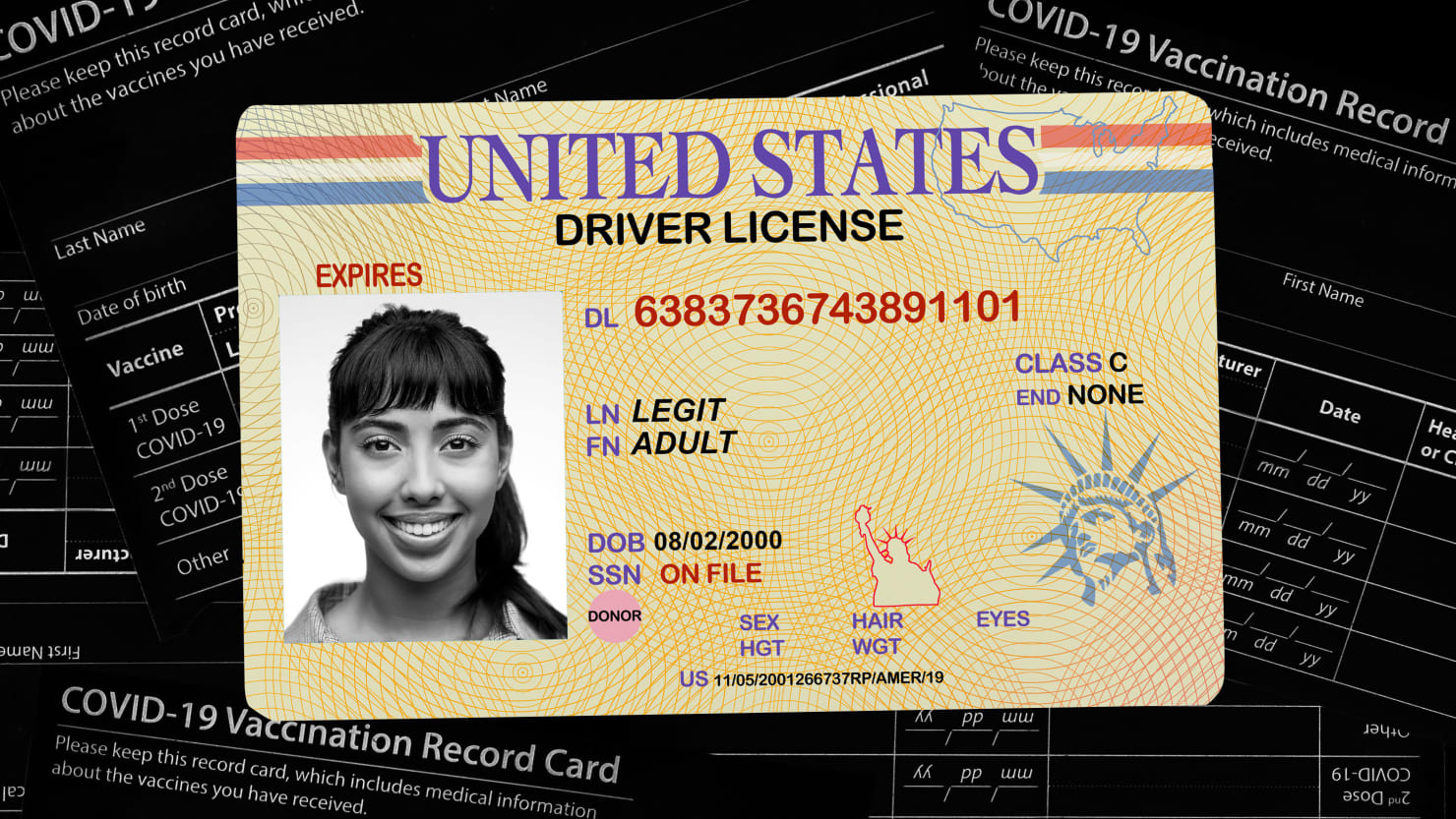Young Drinkers Are Pissed Their Fake IDs Don’t Match Their Real Vaccine Cards