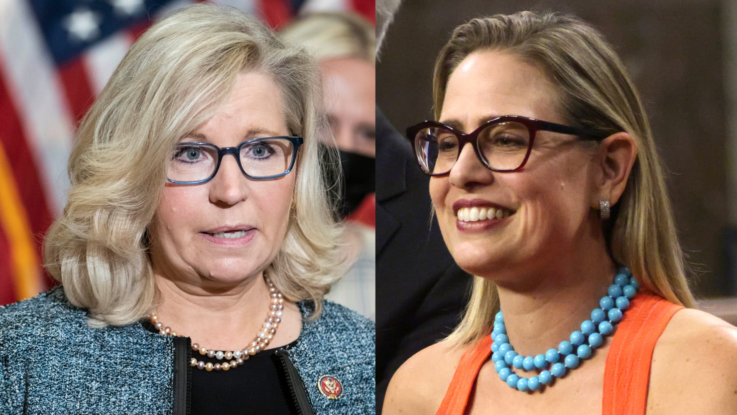 Sinema and Cheney Are America's Best and Bravest Politicians - The Daily Beast