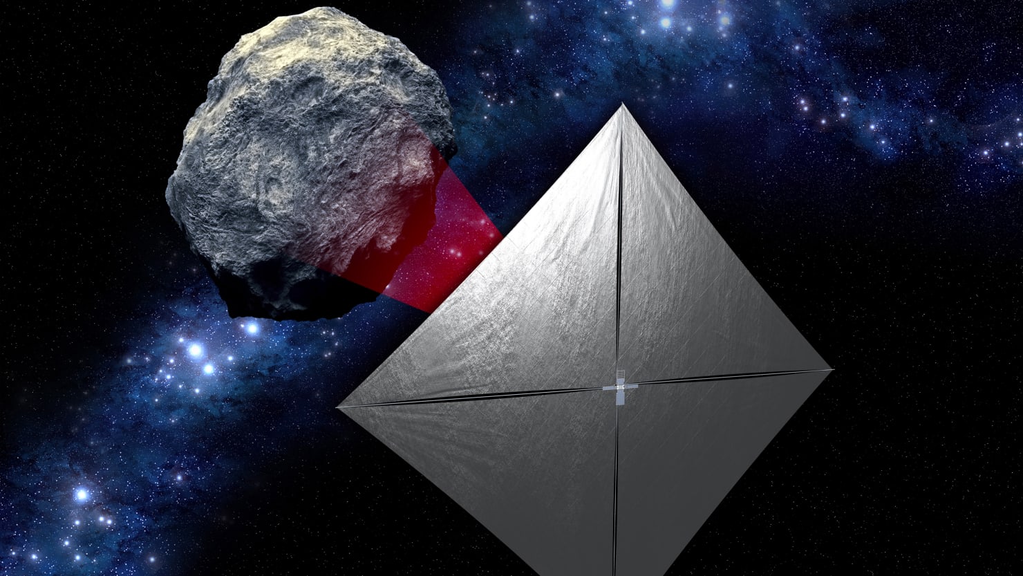 Solar Sails Like on NASA's NEA Scout Mission Could Be the Key to Future Interstellar Space Travel