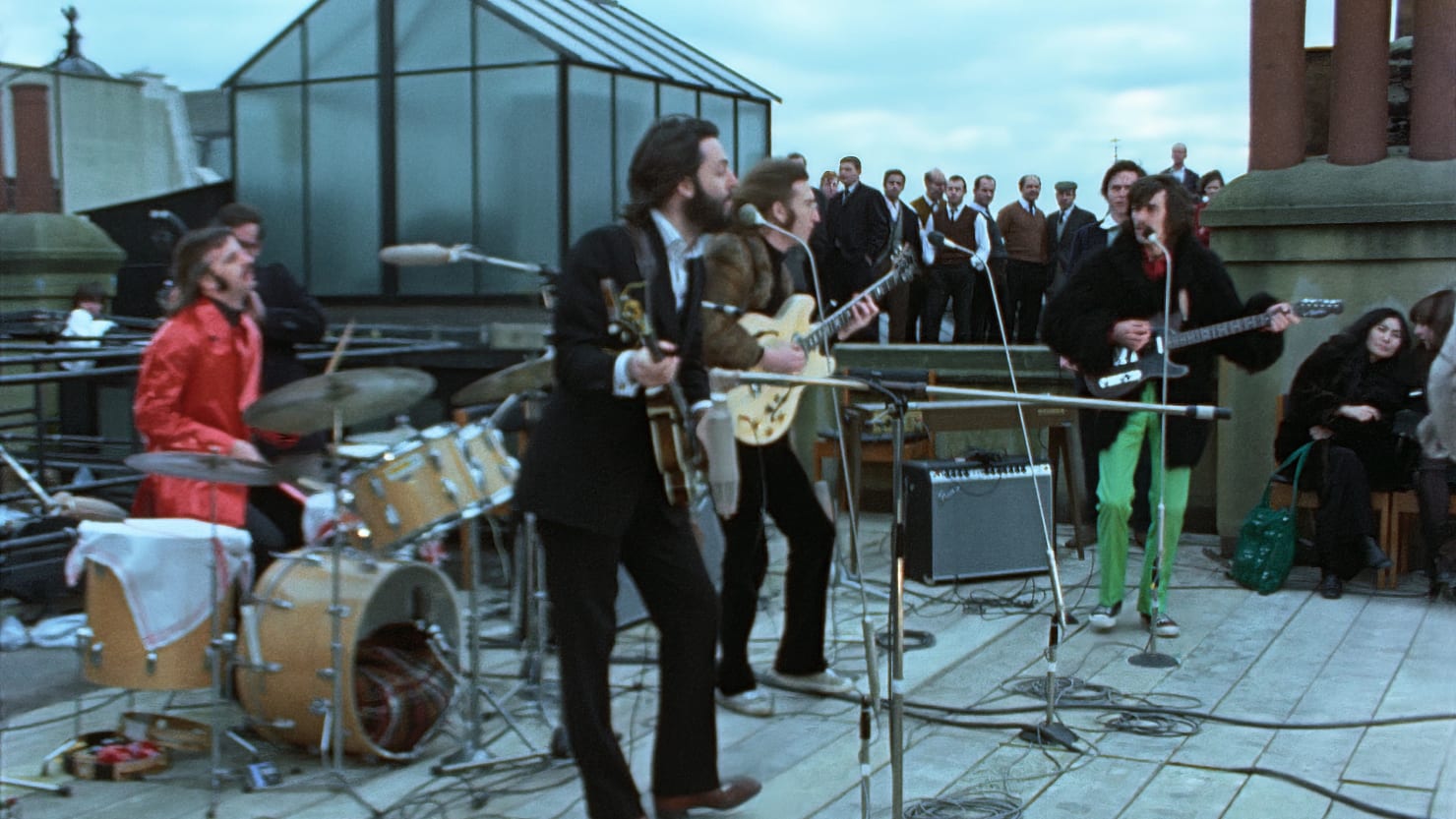 The Beatles' Iconic 'Get Back' Rooftop Concert Is Being Rele...