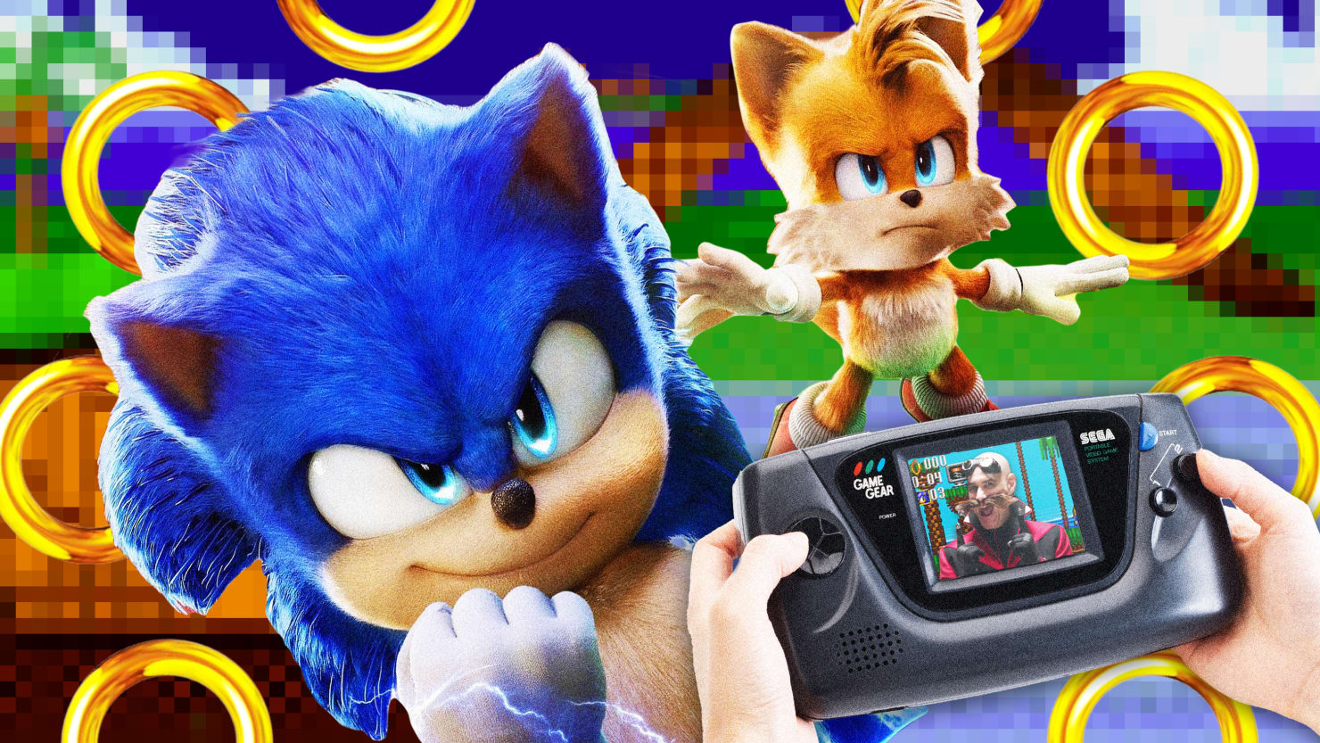 Sonic The Hedgehog Sega Game Gear Complete In Box CIB | Nice Shape!