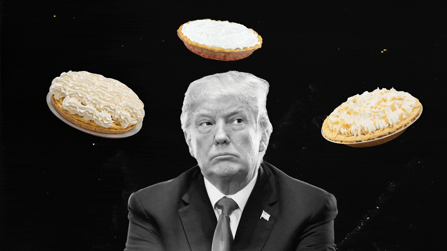 How Trump’s Fear of Getting Pied May Come Back to Cream Him