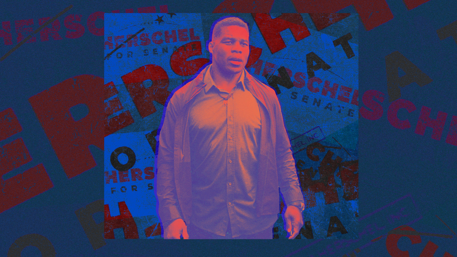 Herschel Walker's Texas Baggage Follows Him on the Campaign Trail in  Georgia