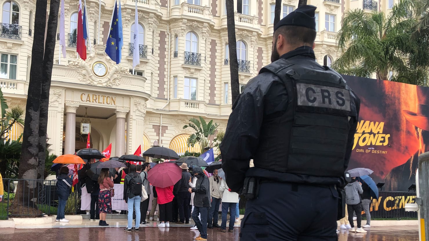 Pourquoi les manifestants français affluent au Festival de Cannes