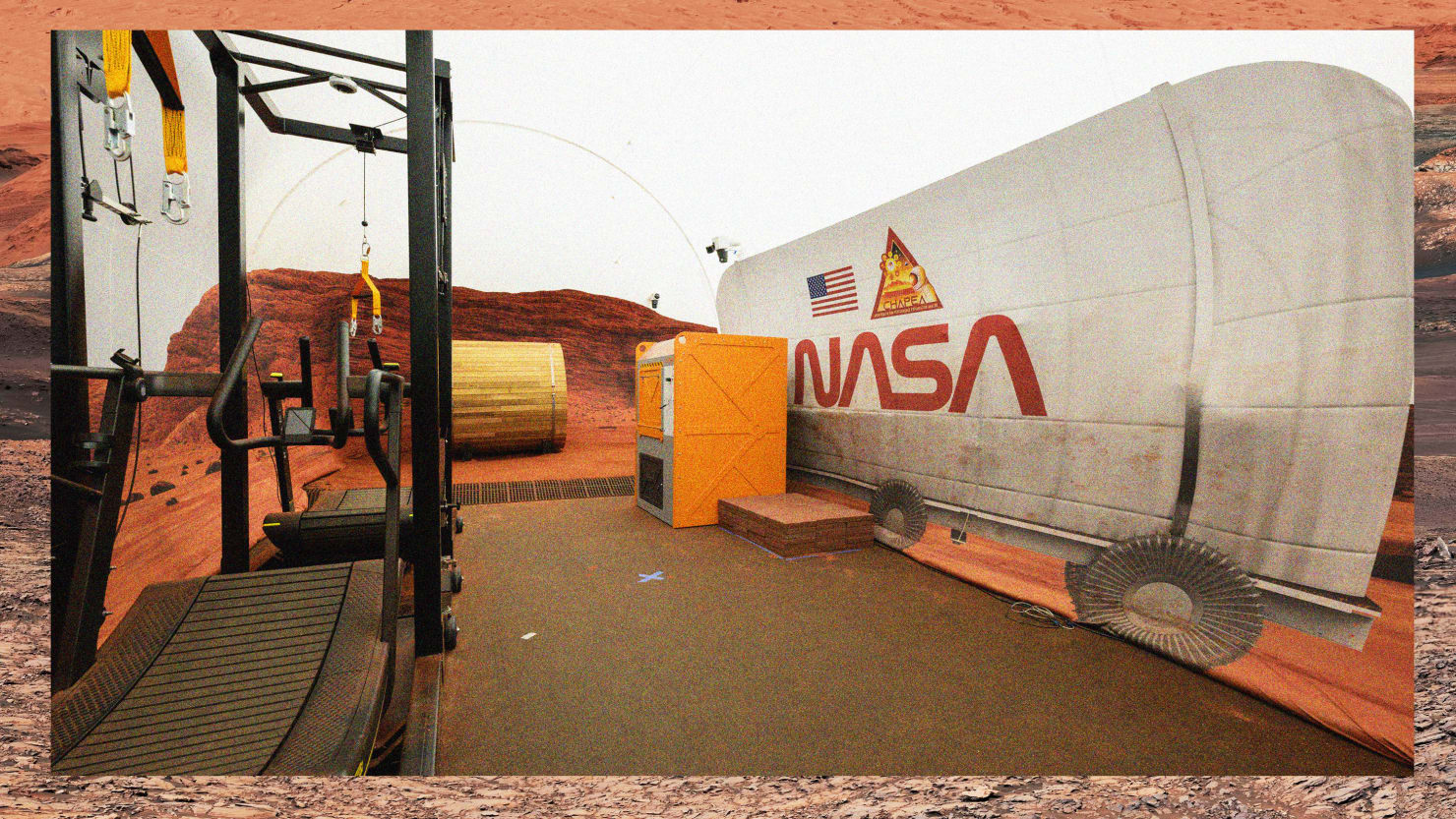 Would you lock NASA in a fake Mars habitat for a year?