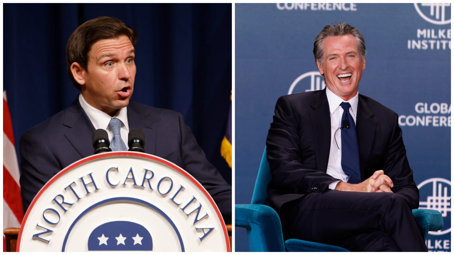 Ron DeSantis Taunts Gavin Newsom About 2024 Presidential Race