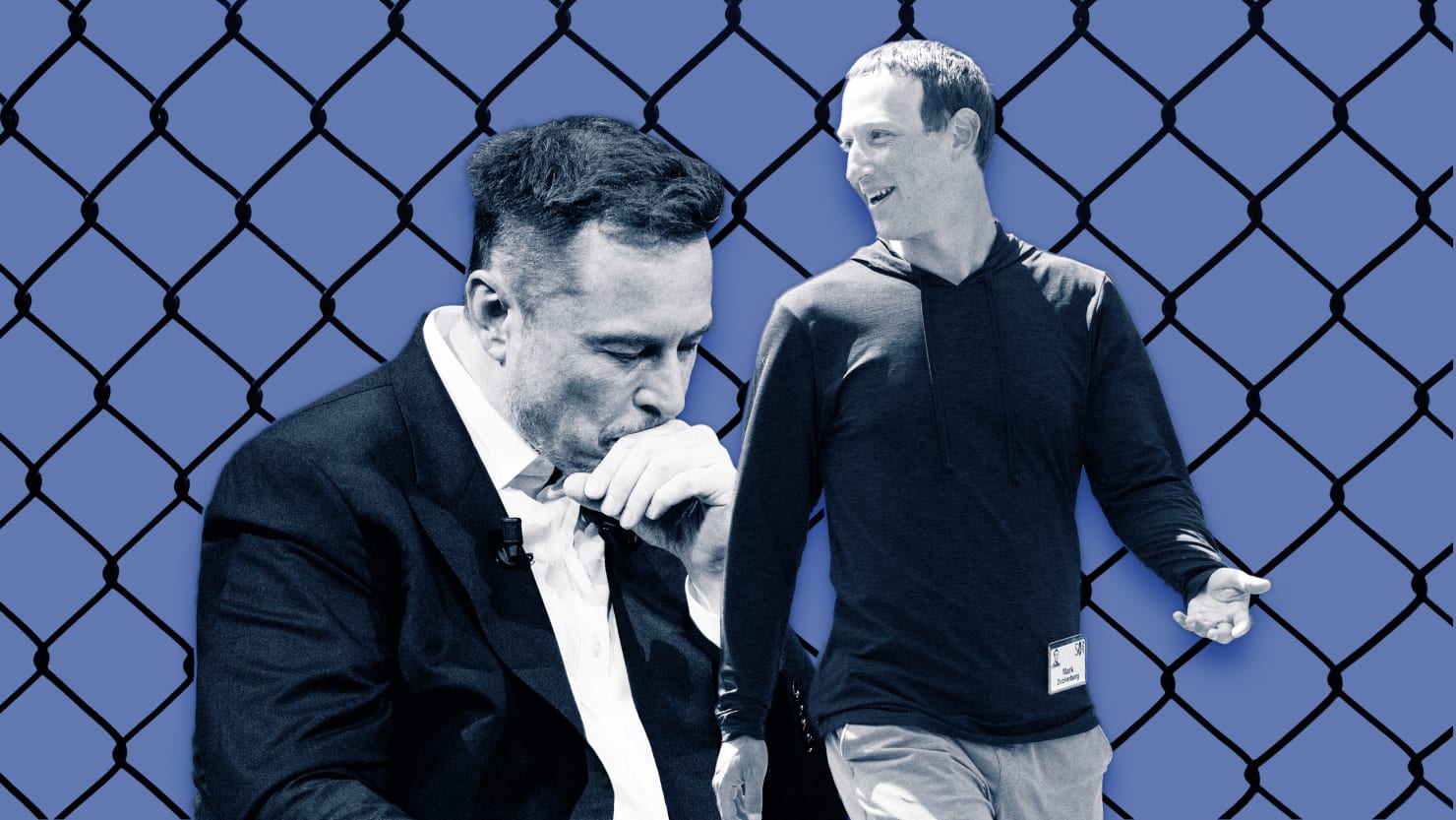 Mark Zuckerberg Challenges Elon Musk to a Battle-of-the Billionaires Cage Match
