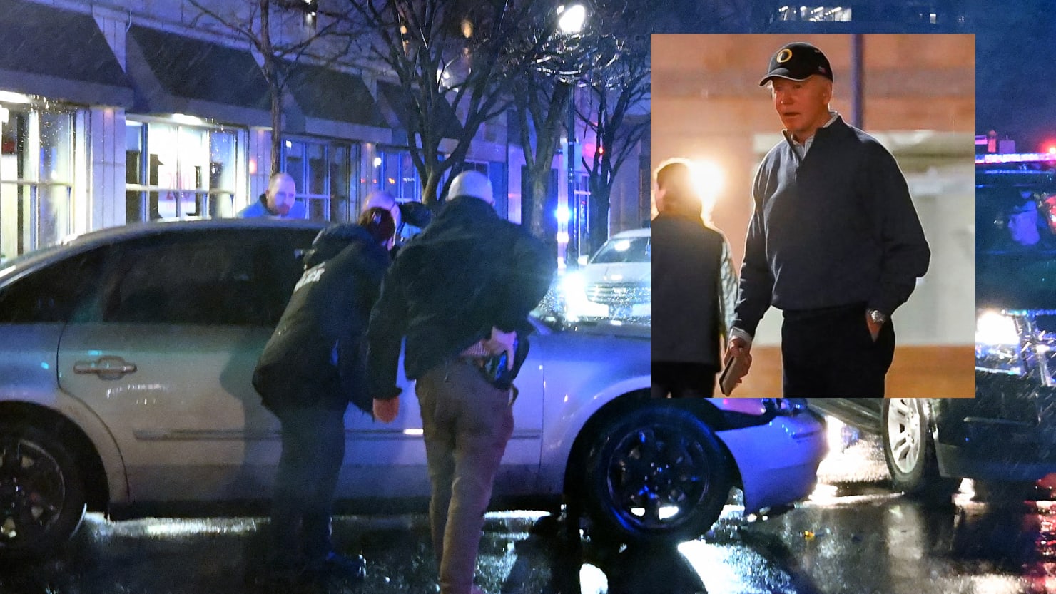 Joe Biden et Jill Biden en sécurité après qu’une voiture a percuté le cortège présidentiel dans le Delaware