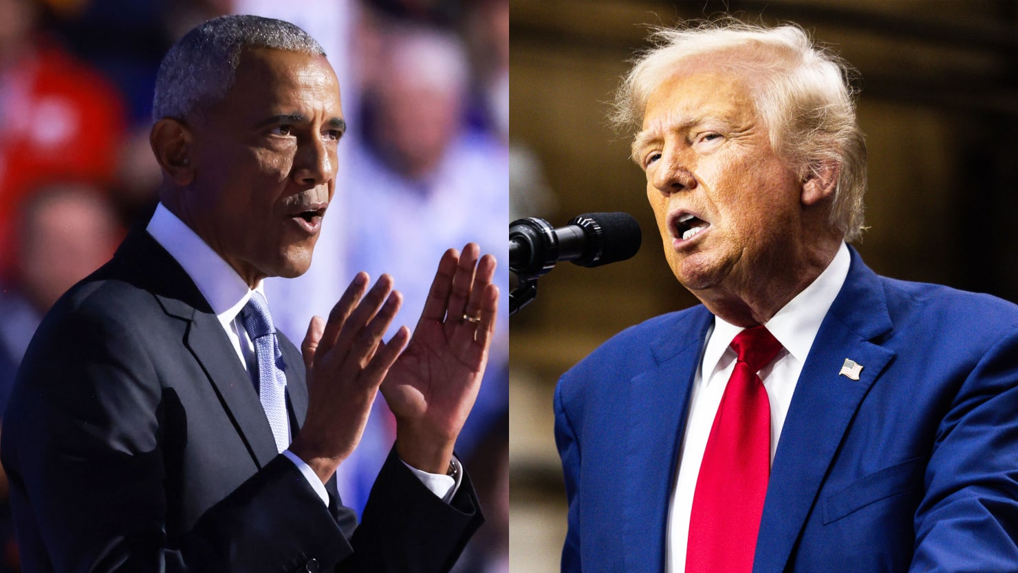 Donald Trump Whines Barack and Michelle Obama Are Going Low After Crowd Size Diss